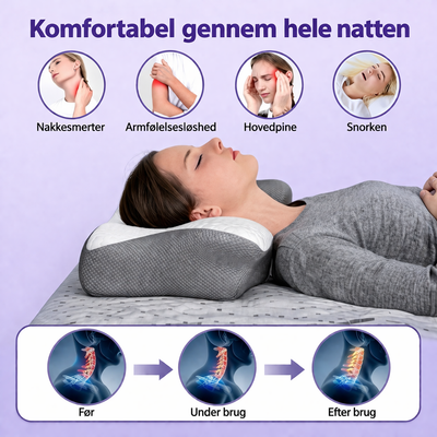 Ergonomisk nakkepude