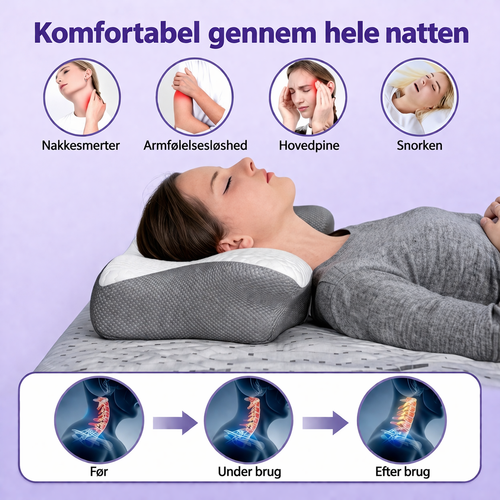 Ergonomisk nakkepude